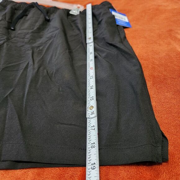 Hurley Shorts Size XXL Black Zip Pocket Quick Dry Stretch Reflective Logo - Picture 4 of 11